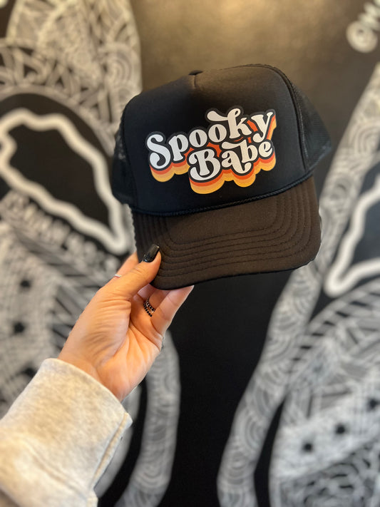 Spooky Babe Trucker