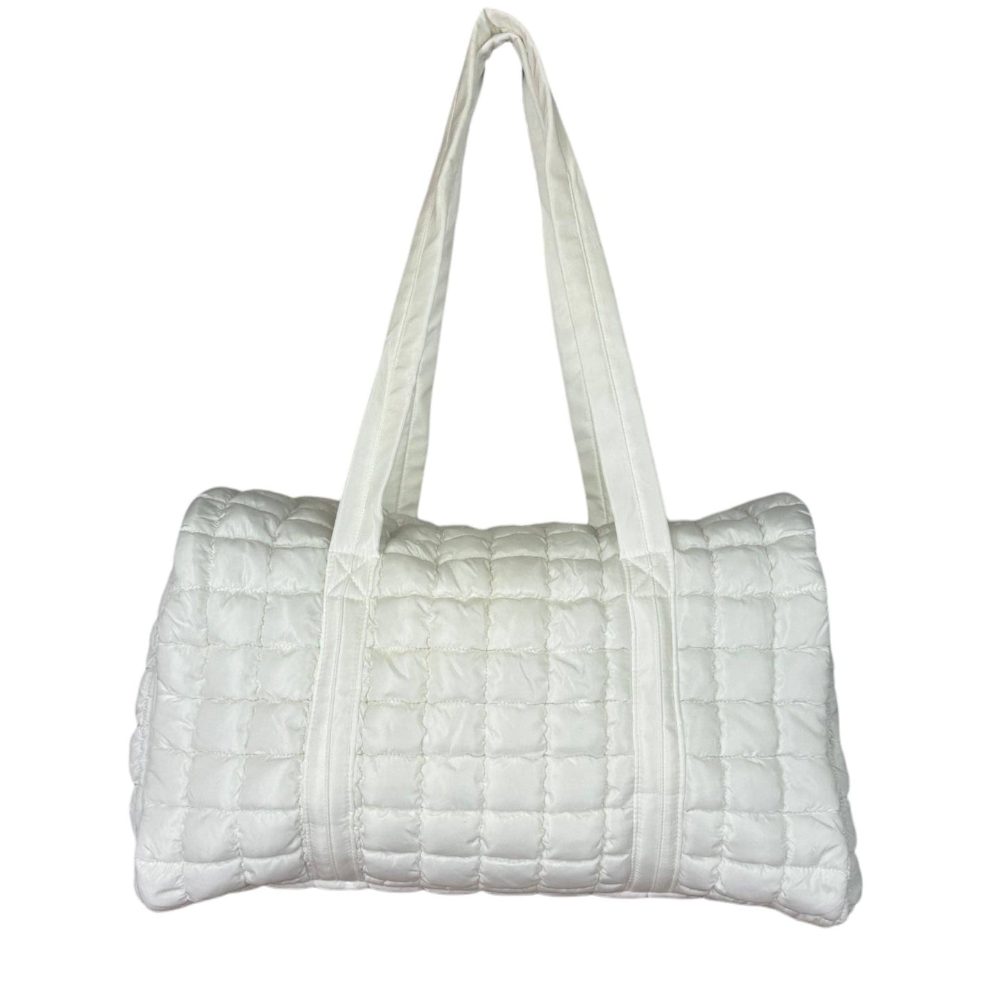 Puffer Quilted Duffle Black