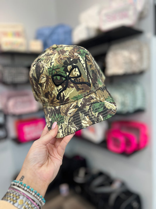 Camo Bow Hat