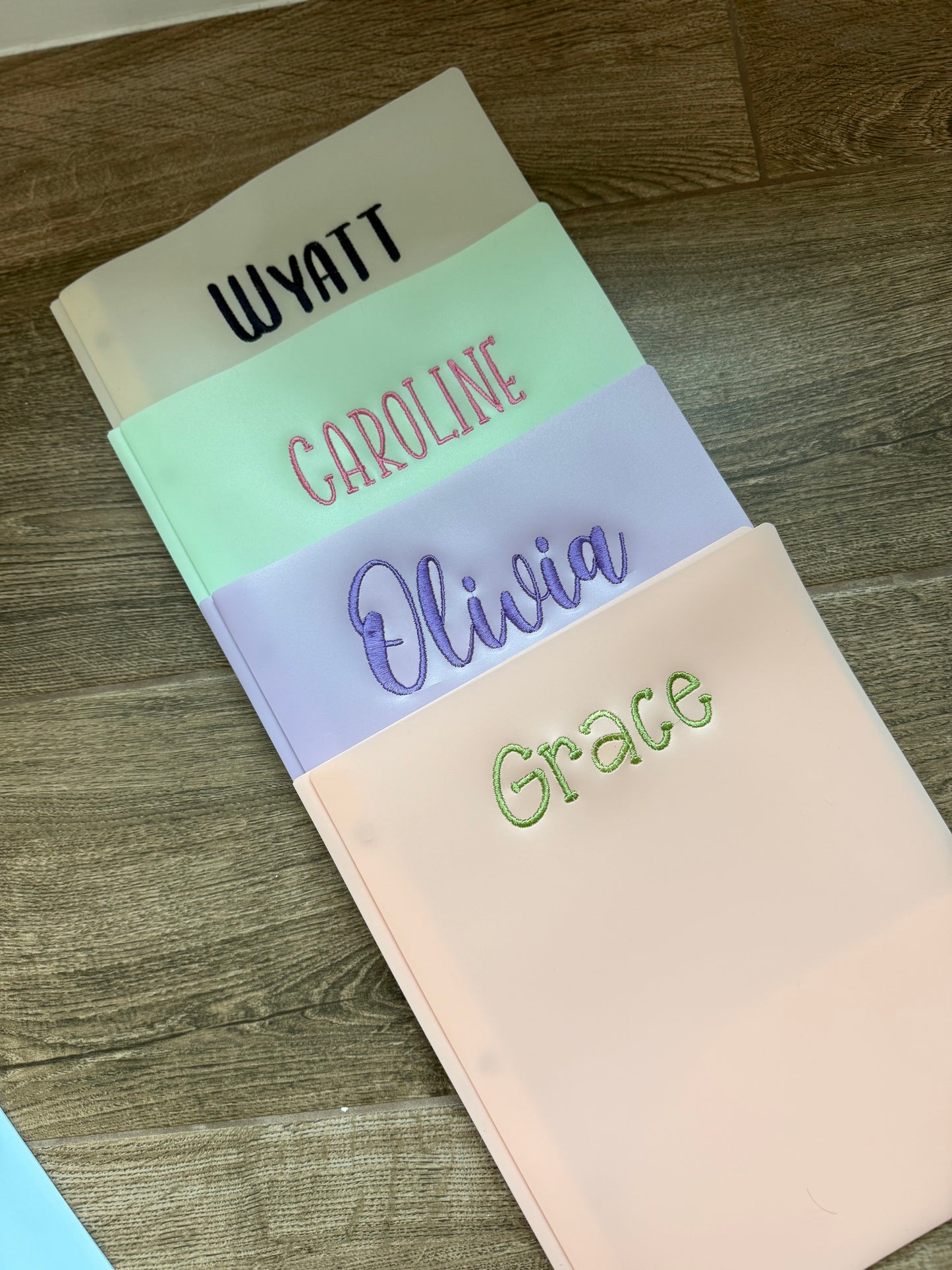Kustom Embroidered Folders