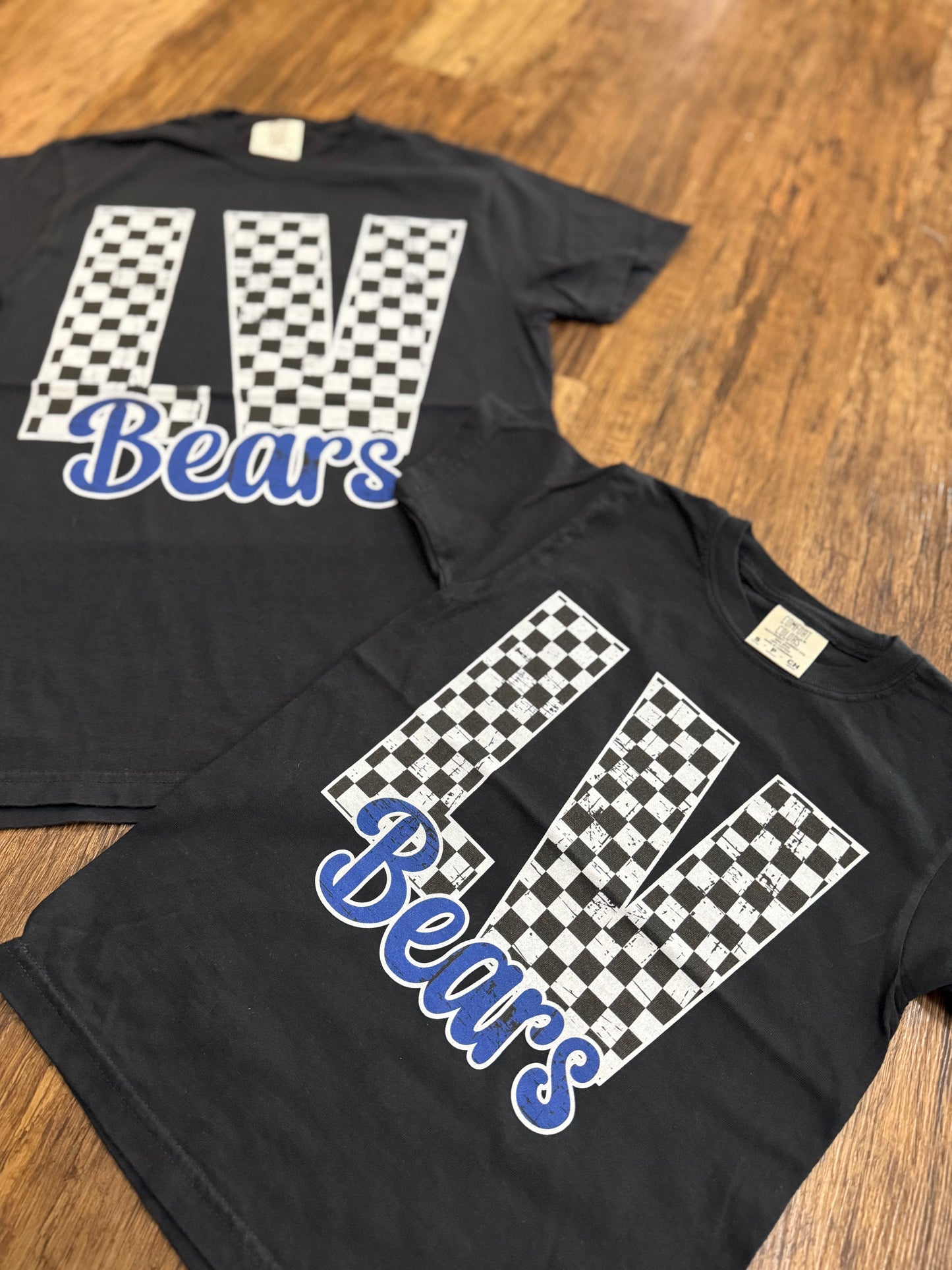 Checkered Bears Tee