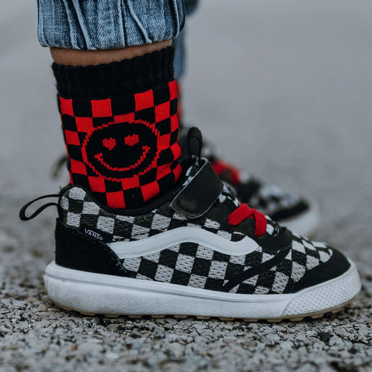 Checkered Love Socks
