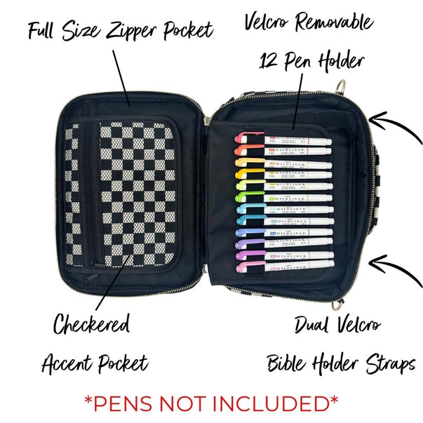 Checkered Bible Bag