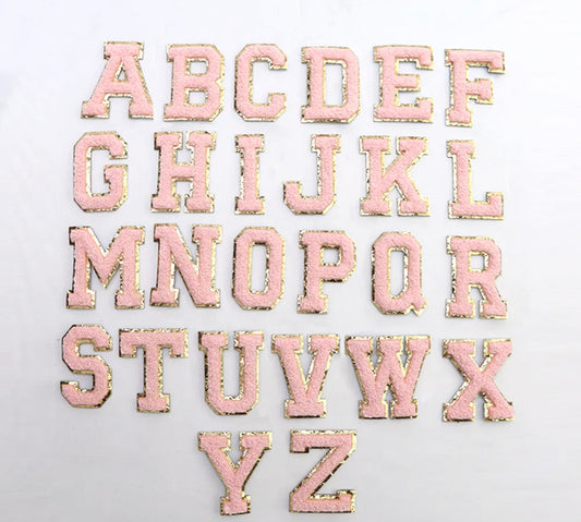 Light Pink Chenille Skinny Patch