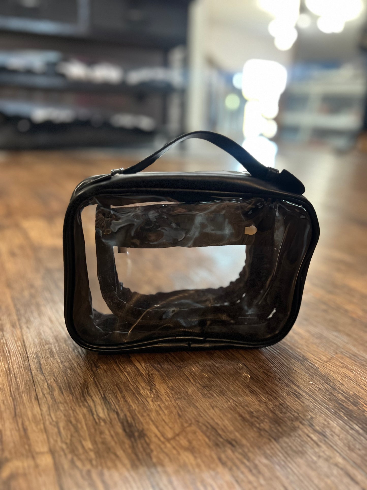 Lay It Out Clear Cosmetic Bag