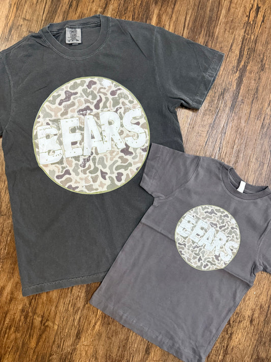 Camo Bears Spirit Tees