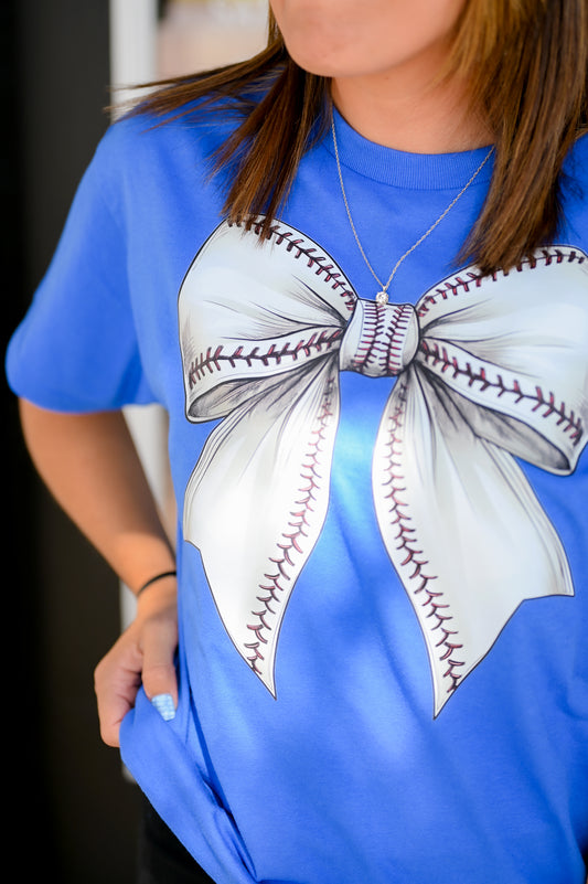 Baseball Bow Tee
