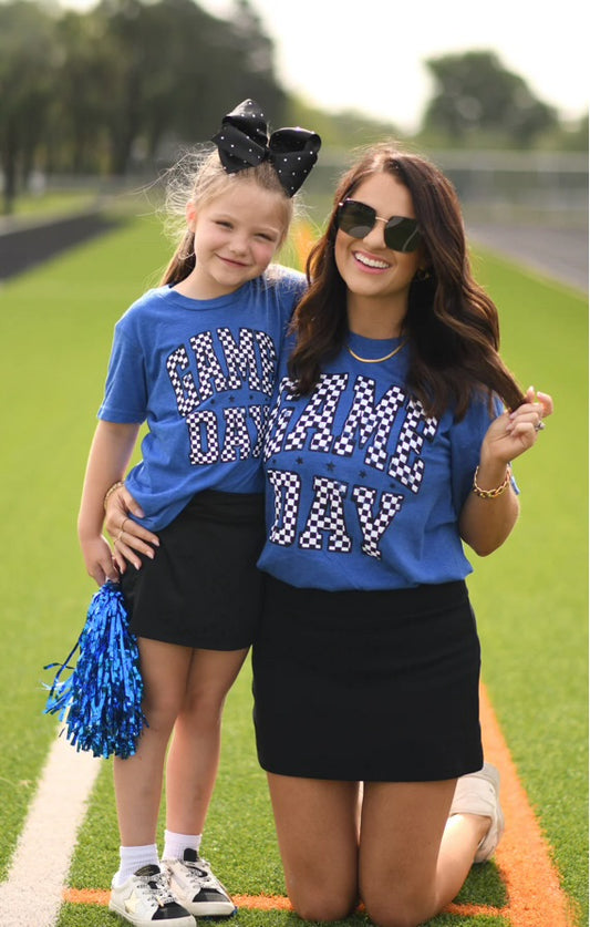 Checkered Game Day Tee