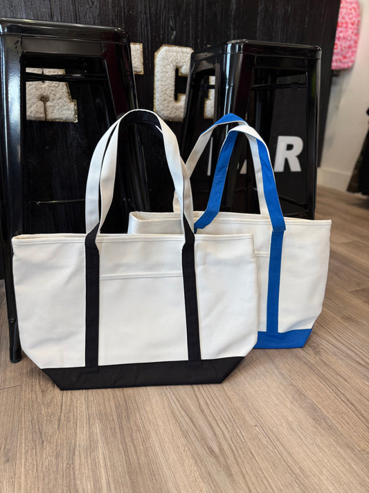 Large Canvas Tote Bag