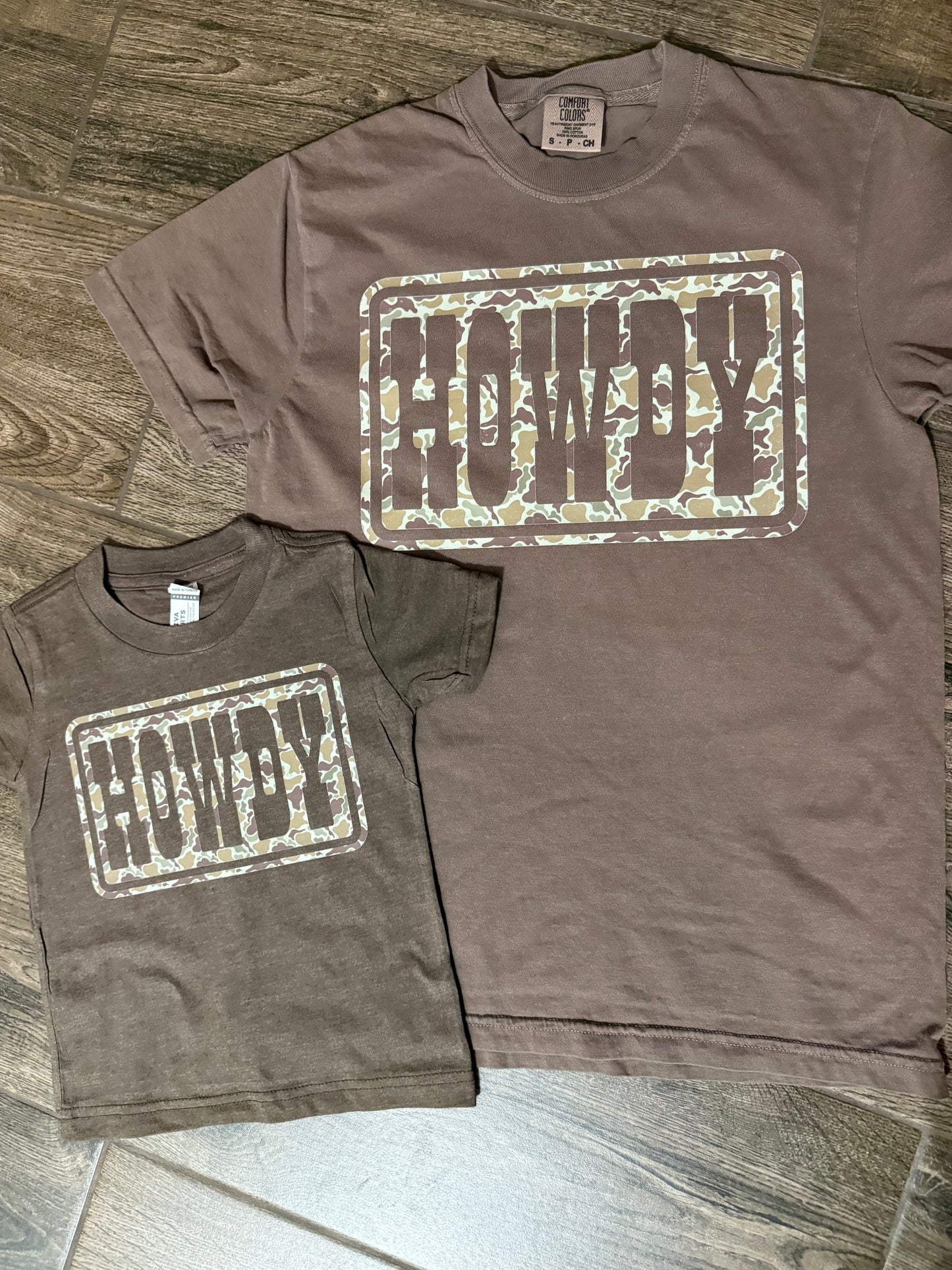 Camo Howdy Tee