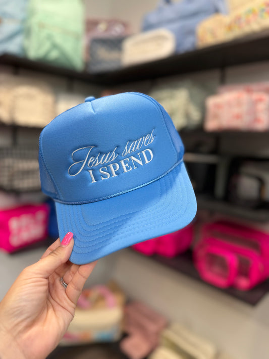 Jesus Saves, I Spend Trucker