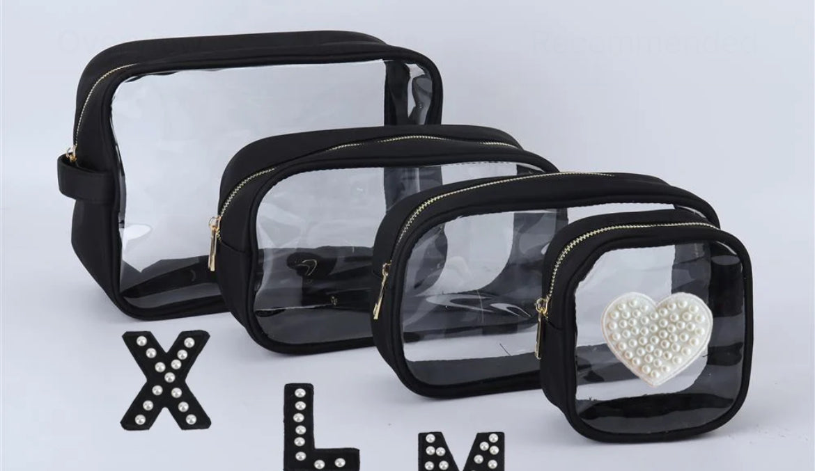Medium Clear Travel Bags