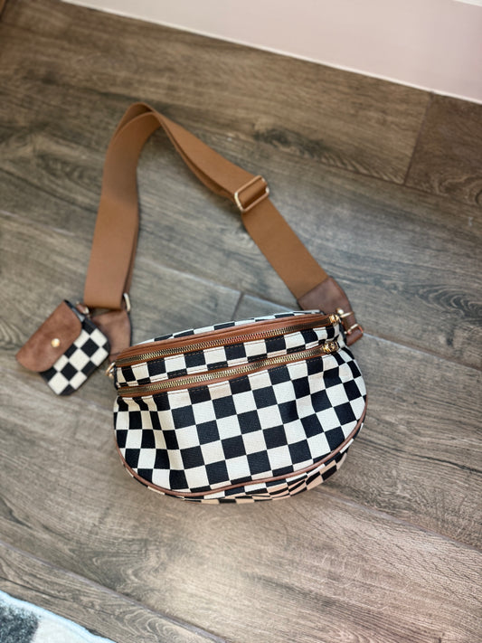 Check Me Bum Bag *oversized*