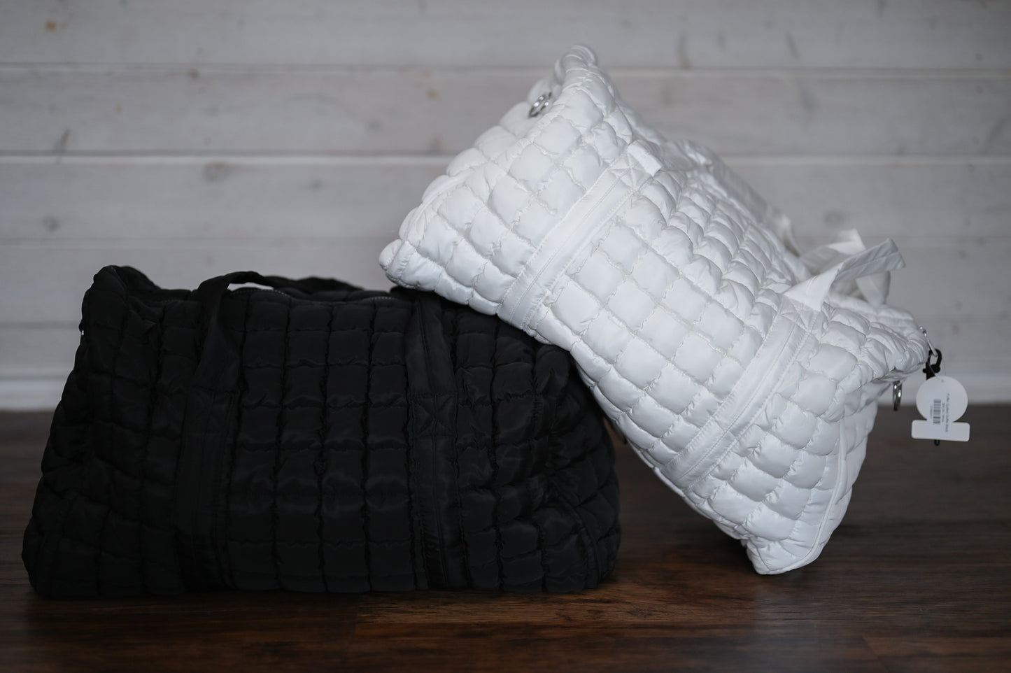 Puffer Quilted Duffle Bag