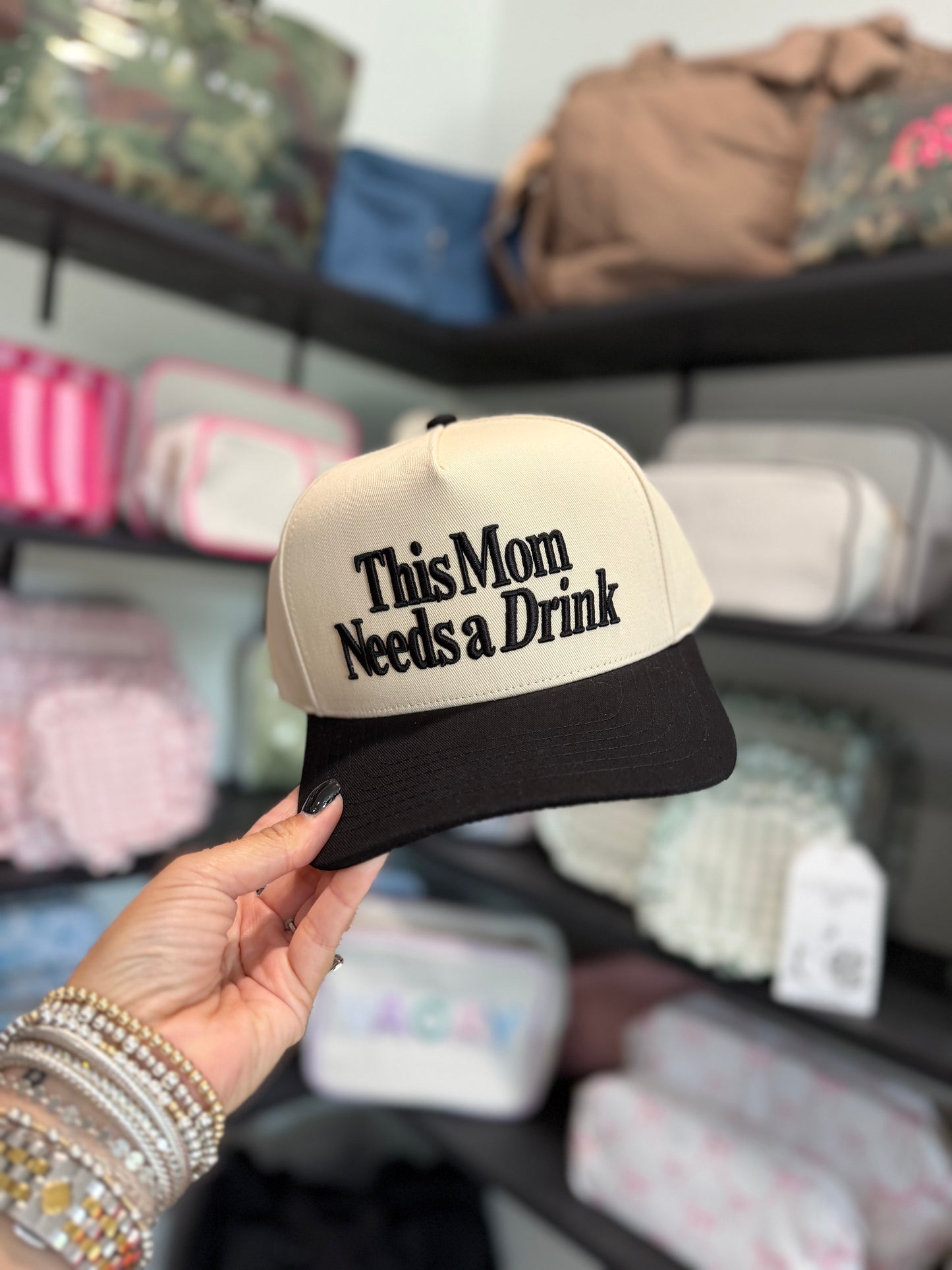 Mom Needs A Drink Hat