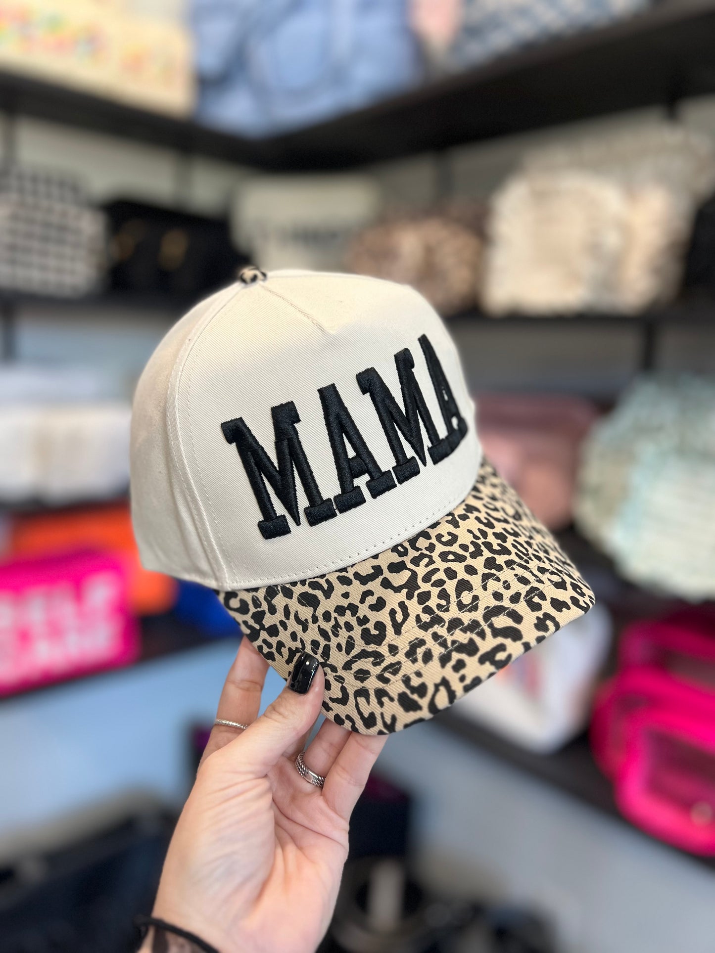 Leopard Mama Hat