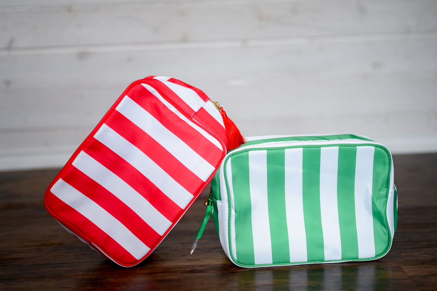 Stripe Travel Bags