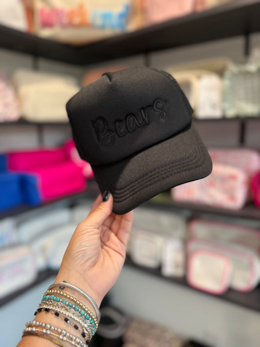 Black on Black Bears Trucker