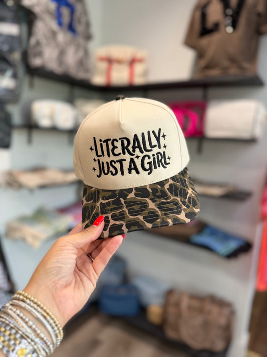 Literally Just A Girl Hat