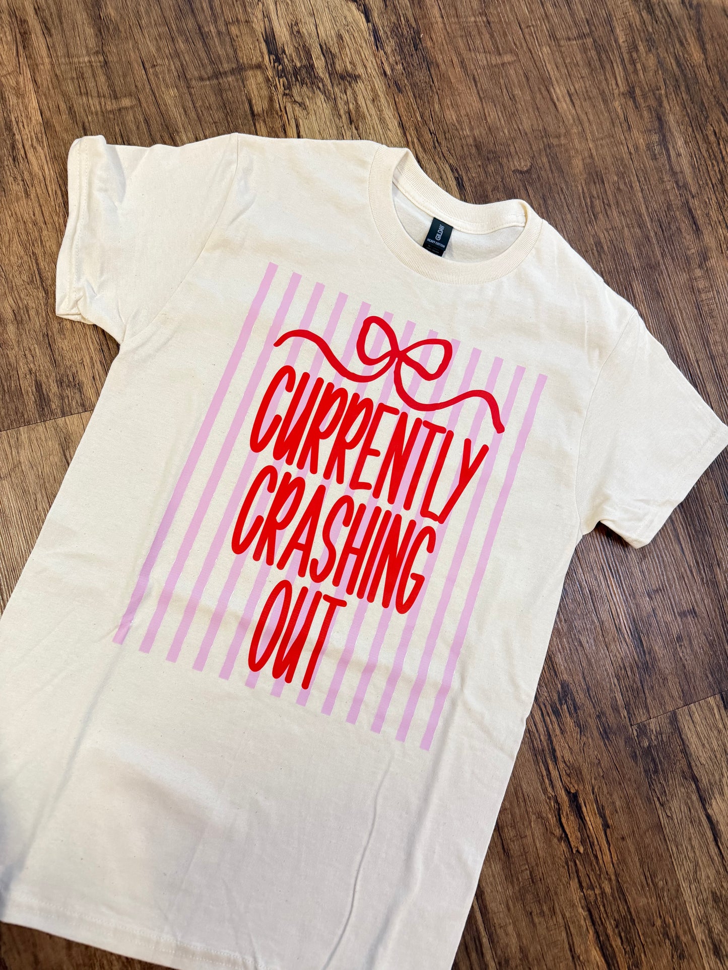 Currently Crashing Out Tee