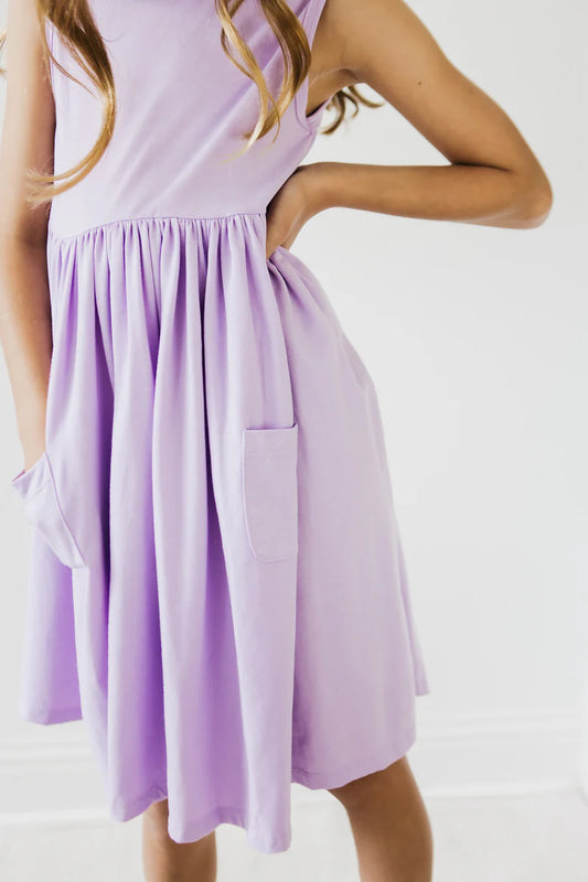 Lavender Twirl Dress