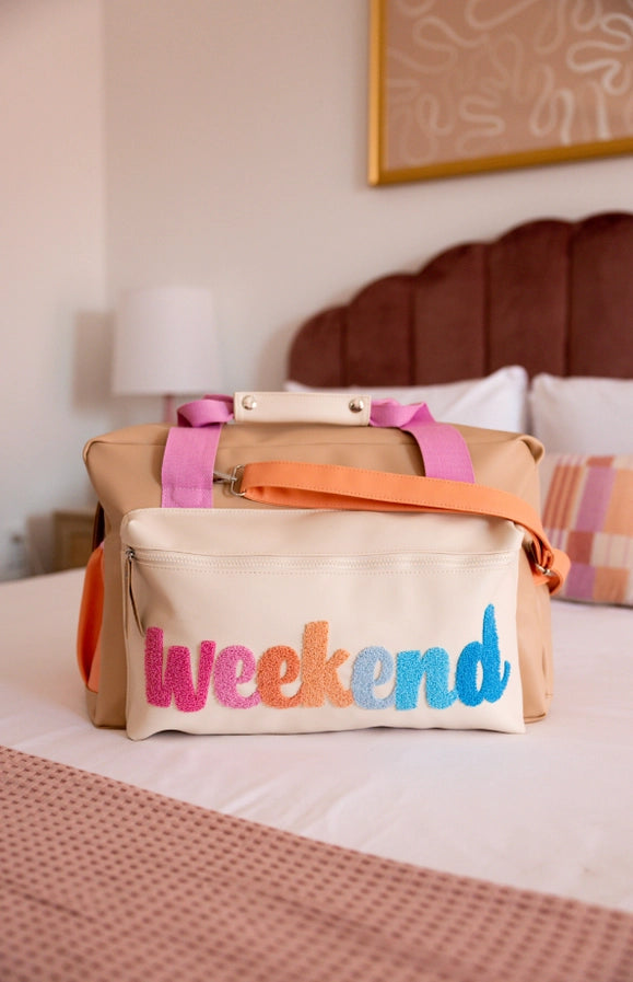 Weekend Color Weekend Color Block Duffle – Backstreet Kustoms